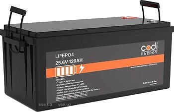 Фото Codi Energy LiFePO4 25.6V-120Ah (CE-25.6V/120A)