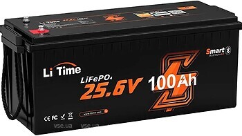 Фото LiTime LiFePO4 25.6V-100Ah BT