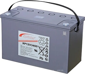 Фото Exide AGM 12V 105Ah (NAXP123400HP0FA)