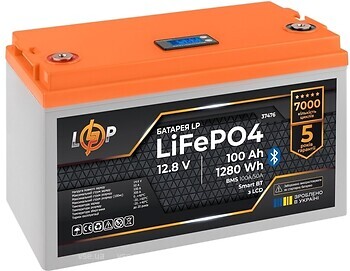 Фото LogicPower LiFePO4 12.8V-100Ah (BMS 100A/50A) (37476)