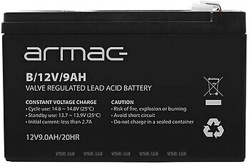Фото Armac GEL 12V-9Ah (Z22862)