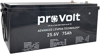Фото proVolt LFP 25.6V-75Ah