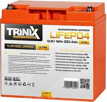 Фото Trinix TLFP-1218 Ultra 12.8V18Ah (44-00092)