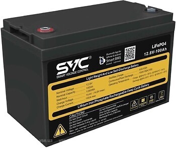 Фото SVC LiFePO4 12.8V-100Ah (LFP12-100)
