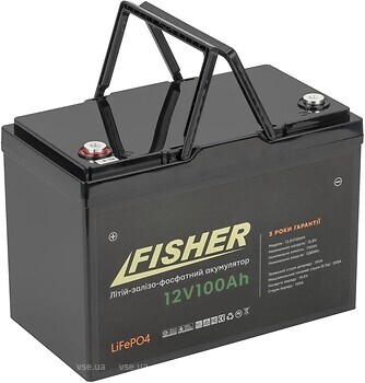 Фото Fisher LiFePO4 12.8V-100Ah