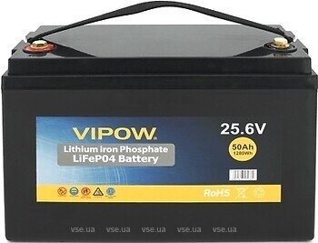 Фото Vipow LifePO4 25.6V 50Ah (LiFePO4256-50/40)