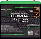 Фото GreenVision LiFePO4 12.8-18Ah (37205)
