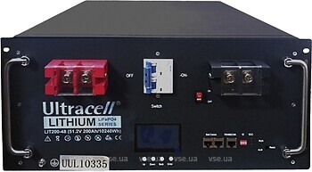 Фото Ultracell LiFePO4 51.2V-200Ah (LIT200-48-CAN)