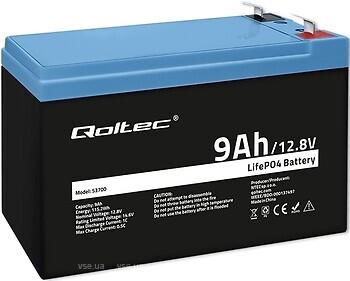 Фото Qoltec LiFePO4 12.8V 9Ah (53700)