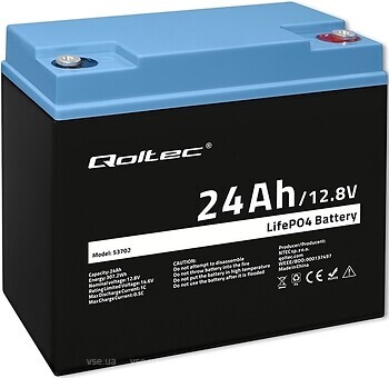 Фото Qoltec LiFePO4 12.8V 24Ah (53702)