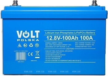 Фото Volt Polska LiFePO4 12.8V 100 Ah (6AKLB10012)