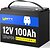 Фото WattCycle LiFePO4 12.8V-100Ah (WT12V100AH10)