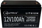 Фото Matrix 12.8V 100Ah (MLR 12100)