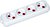 Фото Horoz Electric 4'Lu Grup Priz 200-402-403