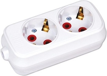 Фото Horoz Electric 2-Gang Socket 200-200-201