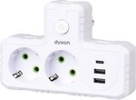 Фото Dyxon Power Switch 2+3 USB-A+USB-C (DXN-MFP-23PD-PS-W)