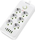 Фото Dyxon Power Switch 6+5 USB-A+USB-C (DXN-3M-MFP-65PD-W)