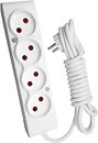 Фото Tecco 5 м 4 розетки (8681277841507)