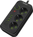 Фото Dyxon Power Switch 3+5 USB-A+USB-C (DXN-3M-MFP-35PD-B)