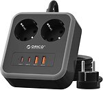 Фото Orico APD-2A2U2C (ORICO-APD-2A2U2C-EU-20-BK-EP-1.5M)