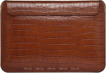 Фото WIWU Skin Pro Croco Geniunie Leather Sleeve for MacBook 14 2021