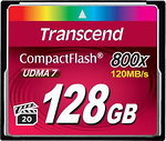 Фото Transcend CompactFlash 800x 128Gb (TS128GCF800)