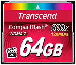 Фото Transcend CompactFlash 800x 64Gb