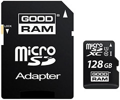 Фото GoodRAM microSDXC UHS-I 128Gb (SDU128GXCUHS1AGRR10)