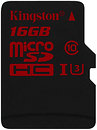 Фото Kingston microSDHC UHS-I U3 16Gb
