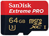 Фото SanDisk Extreme Pro microSDXC Class 10 UHS-I U3 64Gb