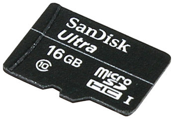 Фото SanDisk Ultra microSDHC Class 10 UHS-I 16Gb