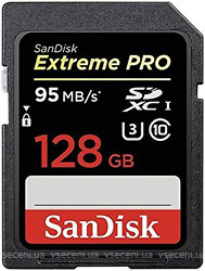 Фото SanDisk Extreme Pro SDXC Class 10 UHS-I U3 128Gb