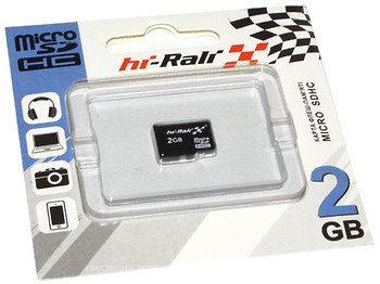 Фото Hi-Rali microSD 2Gb