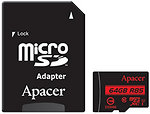 Фото Apacer R85 microSDXC Class 10 UHS-I 64Gb (AP64GMCSX10U5-R)