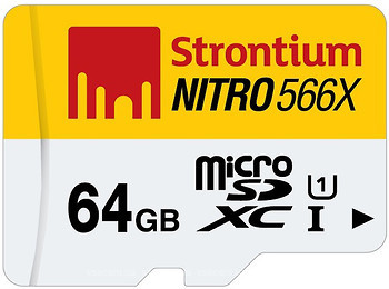 Фото Strontium Nitro microSDXC 566x UHS-I 64Gb