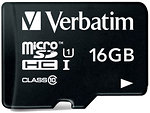 Фото Verbatim microSDHC Class 10 UHS-I 16Gb (44082)