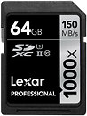 Фото Lexar Professional 1000x SDXC UHS-II U3 64Gb