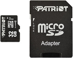 Фото Patriot LX microSDHC Class 10 UHS-I 40MB/s 32Gb (PSF32GMCSDHC10)