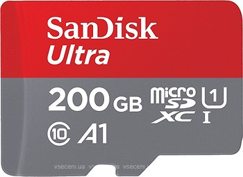 Фото SanDisk Ultra microSDXC Class 10 UHS-I U1 A1 667x 200Gb
