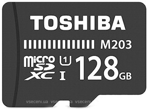 Фото Toshiba M203 microSDXC Class 10 UHS-I U1 128Gb