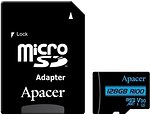 Фото Apacer R100 microSDXC Class 10 UHS-I U3 V30 128Gb (AP128GMCSX10U7-R)