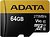 Фото ADATA Premier One microSDXC Class 10 UHS-II U3 V90 64Gb (AUSDX64GUII3CL10-CA1)