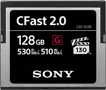 Фото Sony CFast 2.0 128Gb