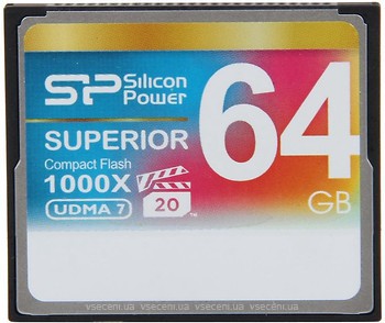 Фото Silicon Power Superior CompactFlash 1000x 64Gb