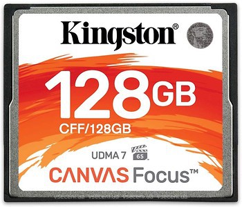 Фото Kingston Canvas Focus CompactFlash 128Gb