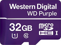 Фото Western Digital Purple microSDHC Class 10 UHS-I U1 32Gb