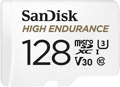 Фото SanDisk High Endurance microSDXC Class 10 UHS-1 U3 128Gb (9SDSQQNR-128G-GN6IA)