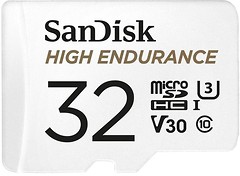 Фото SanDisk High Endurance microSDHC Class 10 UHS-1 U3 32Gb (SDSQQNR-032G-GN6IA)