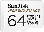 Фото SanDisk High Endurance microSDXC Class 10 UHS-1 U3 64Gb (SDSQQNR-064G-GN6IA)