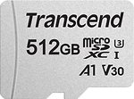 Фото Transcend 300S MicroSDXC Class 10 UHS-I U3 A1 V30 512Gb (TS512GUSD300S-A)